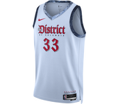 Kyle Kuzma Washington Wizards 2024/25 City Edition Camiseta Swingman Dri-FIT Nike de la NBA - Hombre - Azul (M)