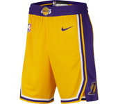 Los Angeles Lakers Icon Edition Pantalón corto Nike NBA Swingman - Hombre - Amarillo (XXL)