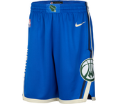 Milwaukee Bucks 2024/25 City Edition Pantalón corto Nike Dri-FIT Swingman de la NBA - Hombre - Azul