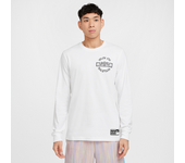 Nike LeBron Camiseta de baloncesto de manga larga Max90 - Hombre - Blanco (XL)