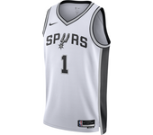 San Antonio Spurs Association Edition 2022/23 Camiseta Nike Dri-FIT NBA Swingman - Hombre - Blanco (L)