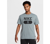 Nike Camiseta deportiva - Hombre - Gris (L)