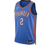 Oklahoma City Thunder Icon Edition 2022/23 Camiseta Nike Dri-FIT NBA Swingman - Hombre - Azul (XXL)