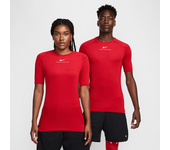 Nike NOCTA Capa base de baloncesto de manga corta - Hombre - Rojo (XL)