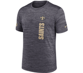 New Orleans Saints Sideline Velocity Camiseta Nike Dri-FIT NFL - Hombre - Negro (XL)