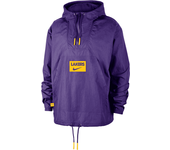 Los Angeles Lakers Club Courtside Anorak Nike de la NBA - Hombre - Morado (XL)