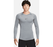 Nike Pro Camiseta de fitness Dri-FIT de manga larga ceñida - Hombre - Gris (XXL)