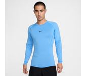 Nike Pro Camiseta de fitness Dri-FIT de manga larga ceñida - Hombre - Azul (S)