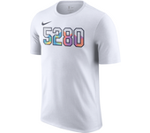 Denver Nuggets Essential City Edition Camiseta Nike de la NBA - Hombre - Blanco (XL)