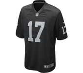 Nike NFL Las Vegas Raiders (Davante Adams) Camiseta de fútbol americano - Hombre - Negro (S)