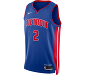 Detroit Pistons Icon Edition 2022/23 Camiseta Nike Dri-FIT NBA Swingman - Hombre - Azul (XXL)