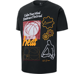 Miami Heat Courtside Camiseta Max90 Nike NBA - Hombre - Negro
