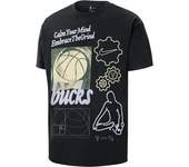 Milwaukee Bucks Courtside Camiseta Max90 Nike NBA - Hombre - Negro