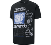 Dallas Mavericks Courtside Camiseta Nike de la NBA Max90 - Hombre - Negro (XL)