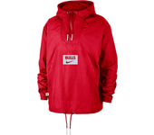 Chicago Bulls Club Courtside Anorak Nike de la NBA - Hombre - Rojo (XL)