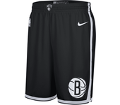 Brooklyn Nets Swingman Icon Edition 2024/25 Pantalón corto Replica con tecnología Nike Dri-FIT de la NBA - Hombre - Negro