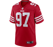 Nike NFL San Francisco 49ers (Nick Bosa) Camiseta de fútbol americano - Hombre - Rojo (XXL)