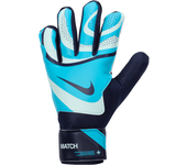Nike Match Soccer Guantes de fútbol - Azul (10)