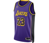 Los Angeles Lakers Statement Edition Camiseta Jordan Dri-FIT NBA Swingman - Hombre - Morado (XS)