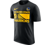 Golden State Warriors Courtside Camiseta Nike NBA - Hombre - Negro
