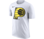 Indiana Pacers Essential City Edition Camiseta Nike de la NBA - Hombre - Blanco (S)
