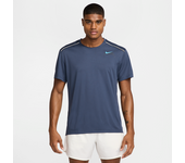 Nike Miler Camiseta de running de manga corta con estampado - Hombre - Azul (S)