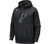 San Antonio Spurs Club Sudadera con capucha Nike de la NBA - Hombre - Negro (3XL)