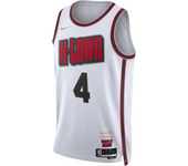 Jalen Green Houston Rockets 2024/25 City Edition Camiseta Swingman Dri-FIT Nike de la NBA - Hombre - Blanco (XXL)