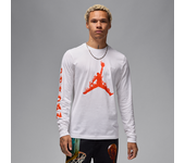 Jordan Camiseta de manga larga - Hombre - Blanco (XS)