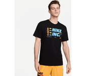 Nike Camiseta deportiva Dri-FIT - Hombre - Negro (M)