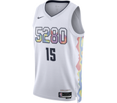 Nikola Jokić Denver Nuggets 2024/25 City Edition Camiseta Swingman Dri-FIT Nike de la NBA - Hombre - Blanco (M)