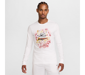 Nike Camiseta de baloncesto de manga larga Max90 - Hombre - Blanco (XL)