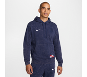 Paris Saint-Germain Club Sudadera con capucha de fútbol de tejido French terry Nike - Hombre - Azul (XXL)