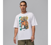 Jordan Camiseta de manga corta - Hombre - Blanco (L)