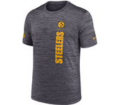 Pittsburgh Steelers Sideline Velocity Camiseta Nike Dri-FIT NFL - Hombre - Negro (XL)