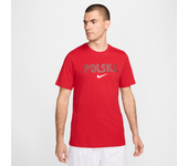 Crest Polonia Camiseta Nike Football - Hombre - Rojo (S)