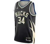 Milwaukee Bucks Statement Edition Camiseta Jordan Dri-FIT NBA Swingman - Hombre - Negro (XL)