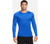 Nike Pro Camiseta de fitness Dri-FIT de manga larga ceñida - Hombre - Azul (XL)
