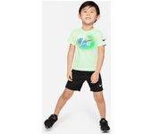 Nike Hazy Rays Conjunto de pantalón corto - Infantil - Negro (2T)