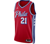 Philadelphia 76ers Statement Edition Camiseta Jordan Dri-FIT NBA Swingman - Hombre - Rojo (XL)