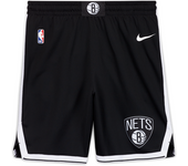 Brooklyn Nets Icon Edition Pantalón corto Nike NBA Swingman - Hombre - Negro (XXL)