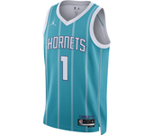 Charlotte Hornets Icon Edition 2022/23 Camiseta Jordan Dri-FIT NBA Swingman - Hombre - Azul (XXL)
