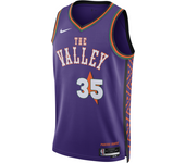 Kevin Durant Phoenix Suns 2024/25 City Edition Camiseta Swingman Dri-FIT Nike de la NBA - Hombre - Morado (XXL)