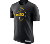 Los Angeles Lakers Camiseta Nike Dri-FIT de la NBA - Hombre - Negro (S)
