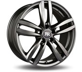 Llanta Racer Target 7x17 5x112 Et54 57.1 Grey