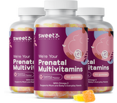 Sweet Nutribites 3x Multivitaminas prenatales + omega-3, en total 270 gominolas