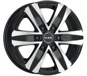 Llanta Mak Stone6 T 7,5x17 6x139,7 Et25 106.1 Black