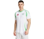 Adidas - Camiseta oficial Argelia Primera Equipación Copa África 2024, Unisex, White-Semi Flash Green, XL