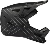 100% Status Casco de descenso negro - Negro (M)