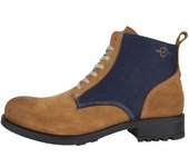Helstons Deville Armalith Botas de moto - Azul Marrón (42)